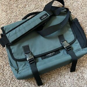Timbuk2 Gray and Black Messenger Bag